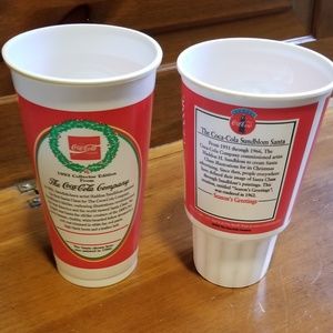 Pair of Coca-Cola Collector's Edition Cups